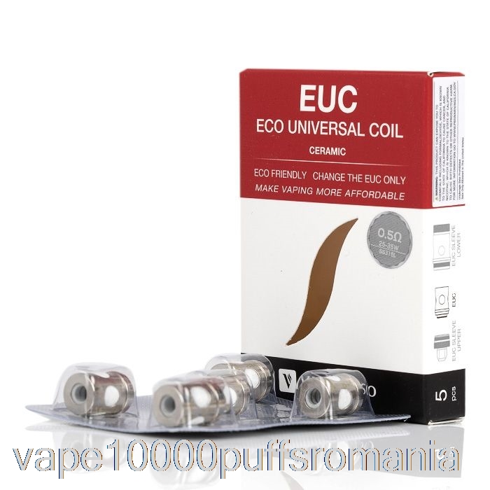 Vape Romania Vaporesso Euc Bobine De Schimb 0.5ohm Ceramic Euc Ss316l
